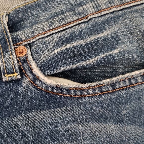 LUCKY BRAND DUNGAREES JEANS - Picture 9 of 11